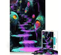 Stairway to The Unknown 1000 Pieces Jigsaw Puzzles for Adults Thought Toy Calming Play Precise Edge Heartfelt Gift 38x52cm