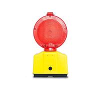 STAK 2-LED Road Flasher with red Diffuser. Choice of Steady or Flashing Light. Requires one or Two 4R25 Batteries (not Included).