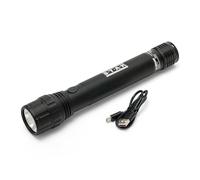 STAK Mamba: 40W Rechargeable LED Flashlight, Ultra-Powerful 5000 Lumen Aluminum Military Flashlight. IPX7 Waterproof. Up to 120 Hours of Battery Life.