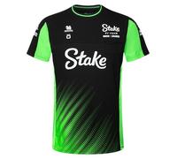 Stake F1 Team Kick Sauber Official T-Shirt, Black and Neon Green, 2025 Season (UK, Alpha, XXL, Regular, Regular, Black)