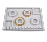 Stakee Bead Design Board Necklace Beading Organizer Tray Jewelry Measuring Board Bracelet Design Tray for Jewelry Making