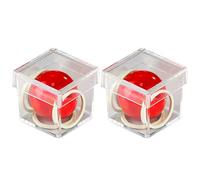 Stakee Clear Ball Magic Props 2pcs Through Box Magic Props Magic Props Close Up Magic Props Gimmick Props