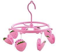 Stakee Underwear Clothes Hangers Cartoon Sock Drying Rack Cute Socks Bra Hanger Folding Sock Dryer Closet Wardrobe Organizer