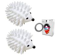 Stakee Washing Laundry Ball 2pcs Cartoon Hedgehog Washing Balls Reusable Laundry Ball Washing Machine Hair Grabs