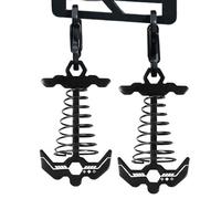 Stakes for Ground Anchoring, Windproof Tent Stakes Made of Aluminium for Weather, Springy Tent Stakes for Lashing & Securing - For Picnic, Boating, Outdoor Camping, Hiking, For Women, M