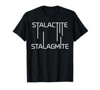 Stalactite Stalagmite T-Shirt Cave Explorer Spelunker T-Shirt