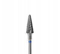 Staleks Nail Drill Bit Cone Blue Carbide for Acrylic, Gel, Polygel 6/14mm