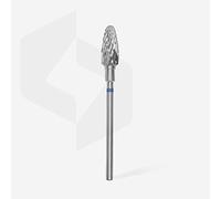 Staleks Drill Bits Corn Nail Manicure Carbide Corn Grit Blue Acrylic Gel Polygel Nails Shellac Remover 6/14mm FT90B060/14
