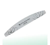 STALEKS EXPERT ST-NFE-40-150/150-25 Half Moon Nail File Double-Sided Grit 150/150 g Thin Foam Layer Pack of 25
