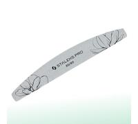 STALEKS EXPERT ST-NFE-40-80/80-25 Half Moon Nail File Double-Sided Grit 80/80 g Thin Foam Layer Pack of 25