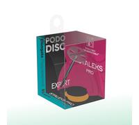 Staleks Pododisc Expert Pedicure Disc Stainless Steel Extended + 5 Disposable Adhesive Pads 180 Grit, Diameter 15 mm