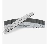 STALEKS PRO 25pcs Professional Mineral Nail Files for Manicure and Pedicure Ideal for Natural and Artificial Nails Expert (180/180 Grit)