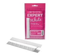 STALEKS PRO 30 Pcs Replacement for Straight Nail Files with Soft Foam Base White Disposable Stickers Expert 20 (Grain 150)