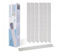 STALEKS PRO 50 Pack Mineral Papmam Straight Base Expert Eco Friendly Paper File Sleeves (240 Grit)