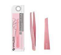 STALEKS PRO Beauty & Care 11/3 Stainless Steel Precise Eyebrow Tweezer