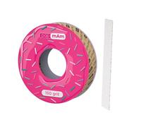 STALEKS PRO Bobbinail Papmam Expert Disposable Nail File White for Donut File Dispenser 7 m 150 Grit