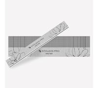 STALEKS PRO by Natury Nails 25 pcs Mineral Straight Nail Files Professional Manicure Pedicure Ideal for Natural and Artificial Nails Magnolias Design Expert 20 (100/180 Grit)