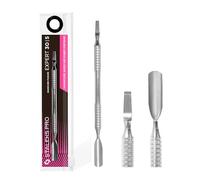 STALEKS PRO by Natury Nails Cuticle Pusher Manicure Pedicure Stainless Steel Expert 30/5