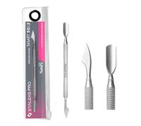 STALEKS PRO by Natury Nails Cuticle Pusher Manicure Pedicure Stainless Steel Smart 50/2