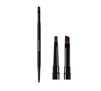 STALEKS PRO by Natury Nails Double Sided Brush / Tip for Gel Nail Builder - 7mm Round Brush & 9mm Beveled Brush Expert (NBE 04/09)
