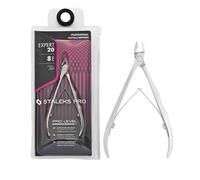 STALEKS PRO by Natury Nails Professional Cuticle Nipper 8 mm Stainless Steel Expert 20-8