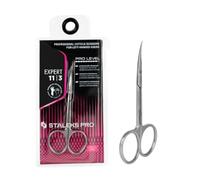 STALEKS PRO by Natury Nails Professional Left Handed Cuticle Scissors Ergonomic Rings Stainless Steel Expert SE 11/3
