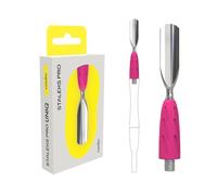 STALEKS PRO by Natury Nails Pusher Interchangeable Part, Stainless Steel and Sterilisable Silicone, Manicure and Pedicure, GUMMY Combo (UNIQ 17)
