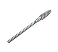 STALEKS PRO Carbide Nail Drill Bit Corn Type Blue Hardness 5mm Head Diameter 13mm