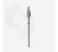 STALEKS PRO Carbide Nail Drill Bit Corn Type Blue Hardness 5mm Head Diameter 13mm