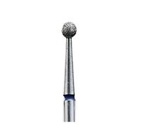 STALEKS Pro Diamond Nail Drill Bit FA01 “Ball" Medium Blue, 2.7MM, 1Pc FA01B027