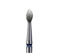 STALEKS Pro Diamond Nail Drill Bit FA60 Pointed “Bud" 1 Pc HEAD DIAMETER 2.5 MM/WORKING PART 4.5 MM FA60B025/4.5K