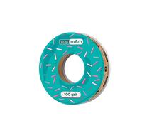 Staleks Pro Disposable White Abrasive Tape papmAm Expert - 100 Grit - 7m Roll - Glueless Replaceable Abrasive for Plastic Case - Professional Nail Shaping - Manicure & Pedicure