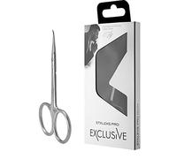 STALEKS PRO Exclusive Professional Cuticle Scissors (Blade Length - 20 mm), Magnolia Pattern, Model SX-20/2m