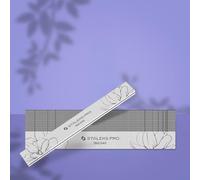 Staleks PRO Expert 20 Straight Nail Files, 180/240 Grit, Double-Sided, Mineral File for Natural Nails, Manicure & Fine Sanding, Pack of 25
