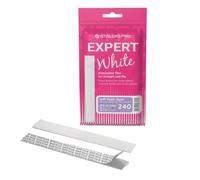 STALEKS PRO Expert 20 White Disposable Adhesive Soft Foam Nail Files 30 Pcs