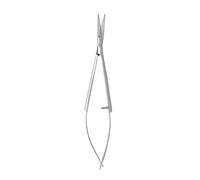 STALEKS PRO Expert 90 Type 2 Professional Micro Scissors for Eyebrows Modeling - Pack of 1 - Model SE-90/2