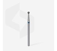 STALEKS PRO Expert Diamond Nail Drill Bit (Ball, Blue, 2.5mm) - Medium Grit 120 Multi-Purpose Bit for Hardware Manicure & Pedicure, Pterygium & Cuticle Removal