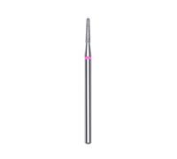 STALEKS PRO Expert Diamond Nail Drill Bit (Frustum, Red, 1.8mm Head / 8mm WP) - Soft Abrasiveness for Natural & Artificial Nail Shaping, Polishing & Pedicure in Hardware Manicure