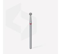 STALEKS PRO Expert Diamond Nail Drill Bit Manicure Pedicure Remover and Polish Cuticle Area Ball Shape (3.5mm Fine Grit)