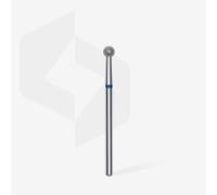STALEKS PRO Expert Diamond Nail Drill Bit Manicure Pedicure Remover and Polish Cuticle Area Ball Shape 3.5mm (Medium Grit)