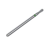 STALEKS PRO Expert Diamond Nail Drill Bit (Match, Green, 2.3mm Head / 5mm WP) - Hard Abrasiveness for Efficient Cuticle & Sidewall Processing in Hardware Manicure/Pedicure