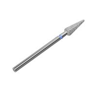 STALEKS PRO Expert Diamond Nail Drill Bit (Sharp Pear, Blue) - Medium Abrasiveness for Cuticle, Sidewall, Epidermis Cleansing & Versatile Hardware Manicure/Pedicure