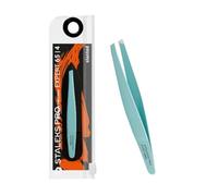 STALEKS PRO Fine Eyebrow Tweezer, Precise, Stainless Steel Expert 65/4