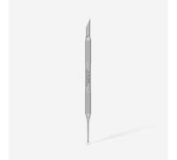 Staleks Pro Manicure Pusher Professional Cuticle Pusher Slanted and Loop end Metal Orange Stick Expert 51/2