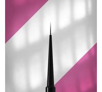 Staleks PRO Nail Design Brush Expert Liner Brush, 0.9 mm / 10 mm, for Precise Lines, French & Detailed Work, Professional, NBE-03