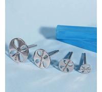 STALEKS Pododisc Pedicure + 5 Refills File 180 Grit Professional Home Use Stainless Steel (PDset-15)