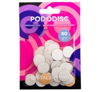 STALEKS PRO PODODISC S 80 Grit Replacement Pads White (Pack of 50)