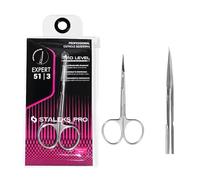 STALEKS PRO Professional Cuticle Scissors Ergonomic Rings Stainless Steel Expert SE-51/3