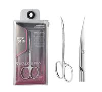 STALEKS PRO Professional Cuticle Scissors Precise and Safe Ergonomic Rings Stainless Steel Expert SE-50/3