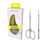 STALEKS PRO Professional Cuticle Scissors Stainless Steel Ballerina UNIQ SQ-10/4